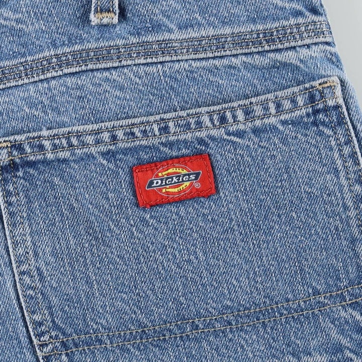 Dickies denim painter pants for men, equivalent to w36 cotton blue type Vintage Second Hand