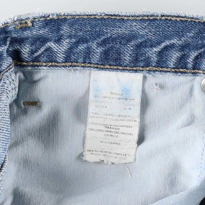 Dickies denim painter pants for men, equivalent to w36 cotton blue type Vintage Second Hand
