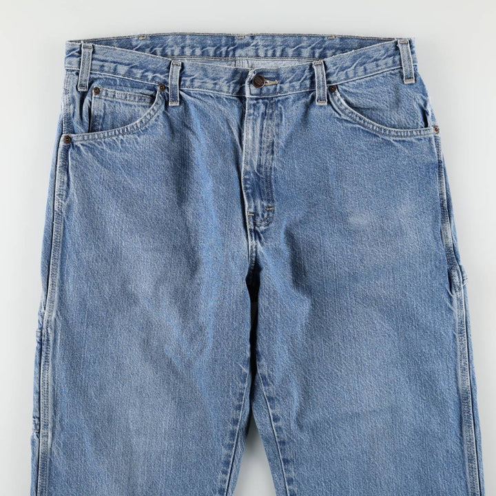 Dickies denim painter pants for men, equivalent to w36 cotton blue type Vintage Second Hand