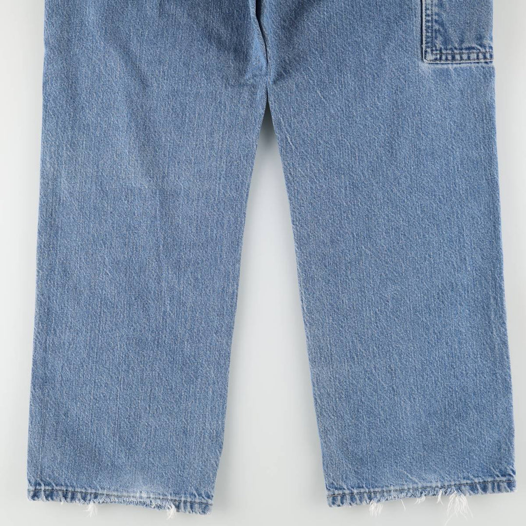 Dickies denim painter pants for men, equivalent to w36 cotton blue type Vintage Second Hand