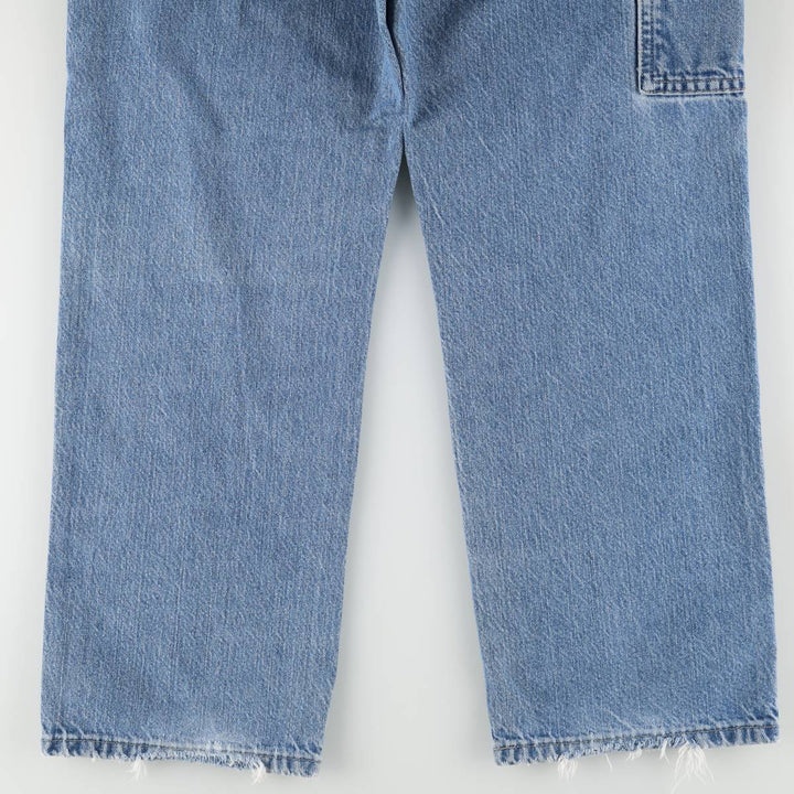 Dickies denim painter pants for men, equivalent to w36 cotton blue type Vintage Second Hand