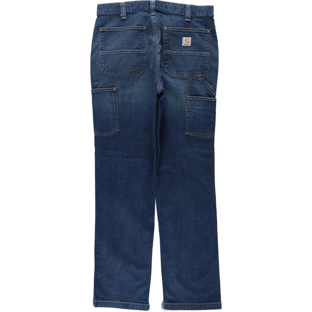 Carhartt Relaxed Fit Denim Painter Pants, Men's, W34 equivalent cotton blue type Vintage Second Hand