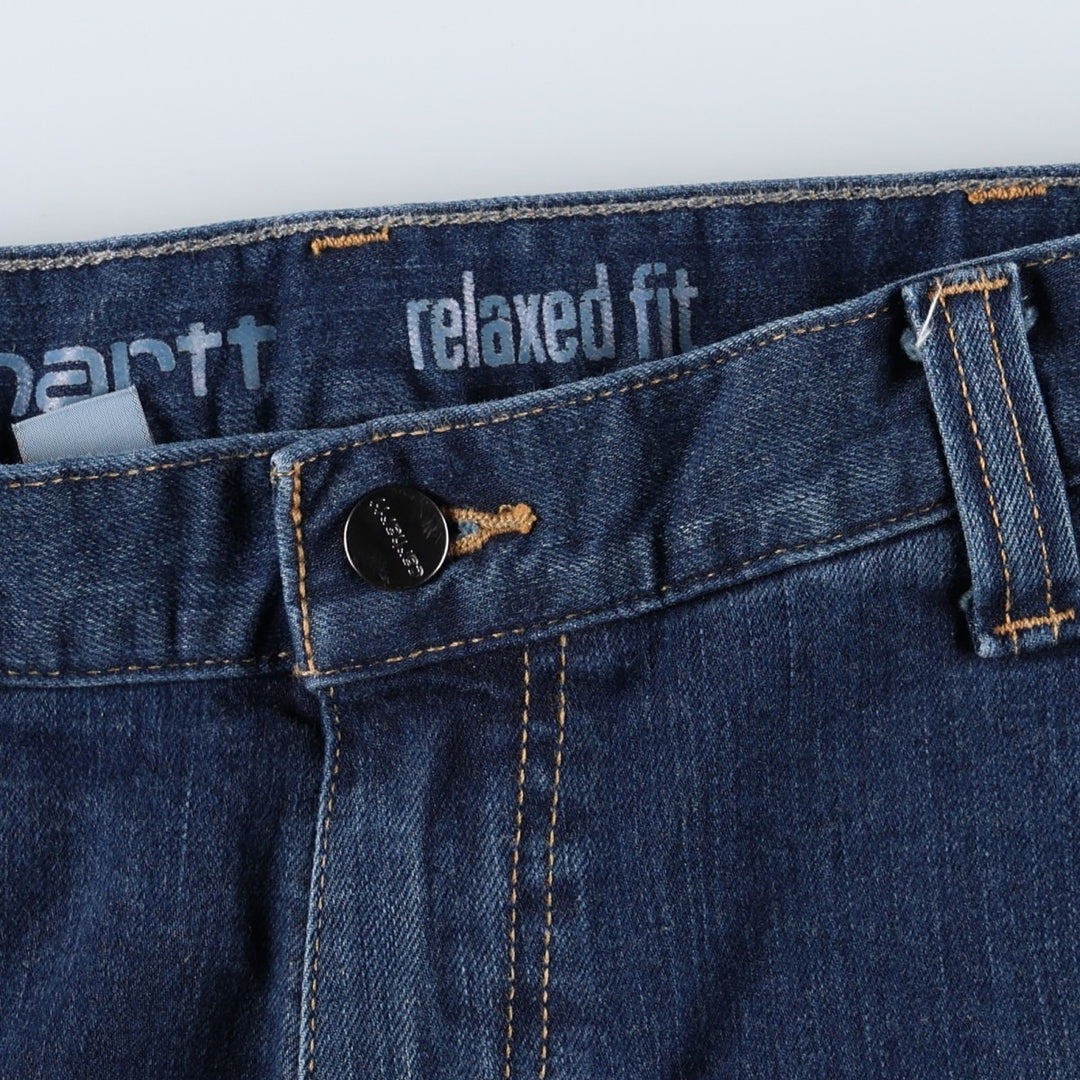 Carhartt Relaxed Fit Denim Painter Pants, Men's, W34 equivalent cotton blue type Vintage Second Hand