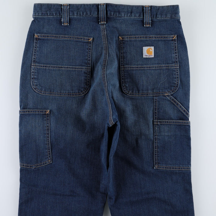 Carhartt Relaxed Fit Denim Painter Pants, Men's, W34 equivalent cotton blue type Vintage Second Hand
