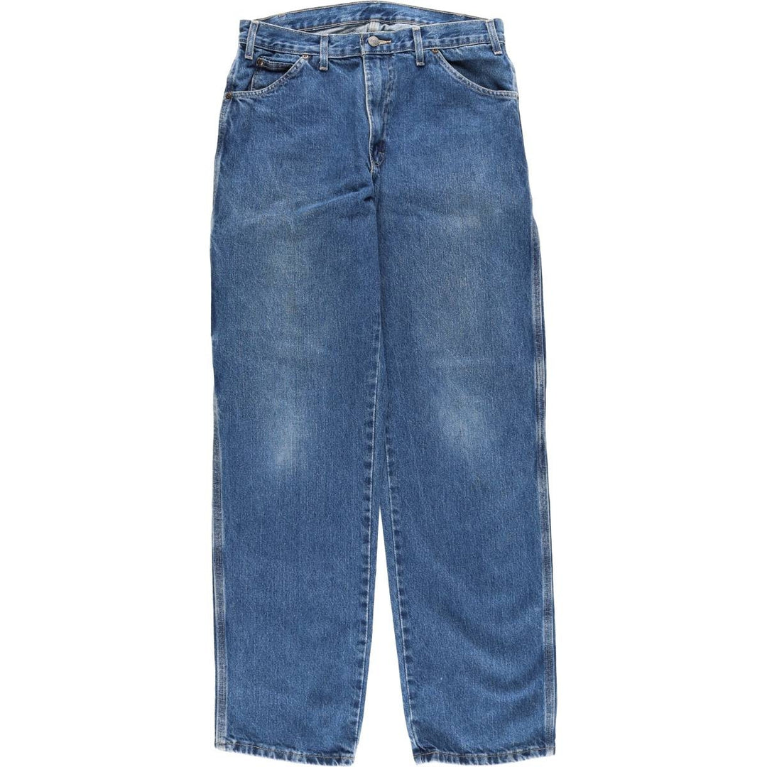 Dickies denim painter pants for men, equivalent to W34 cotton blue type Vintage Second Hand