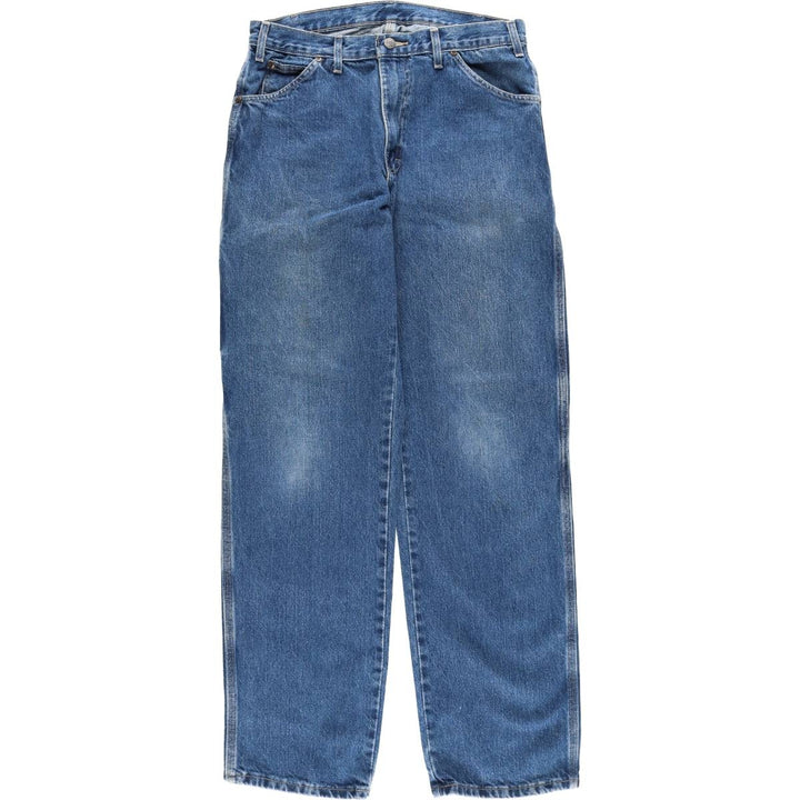 Dickies denim painter pants for men, equivalent to W34 cotton blue type Vintage Second Hand