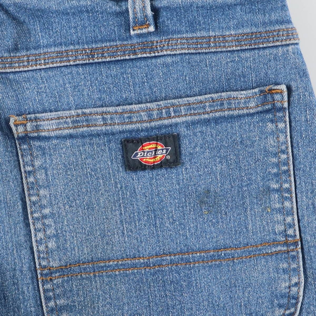 Dickies denim painter pants for men, equivalent to w36 cotton blue type Vintage Second Hand