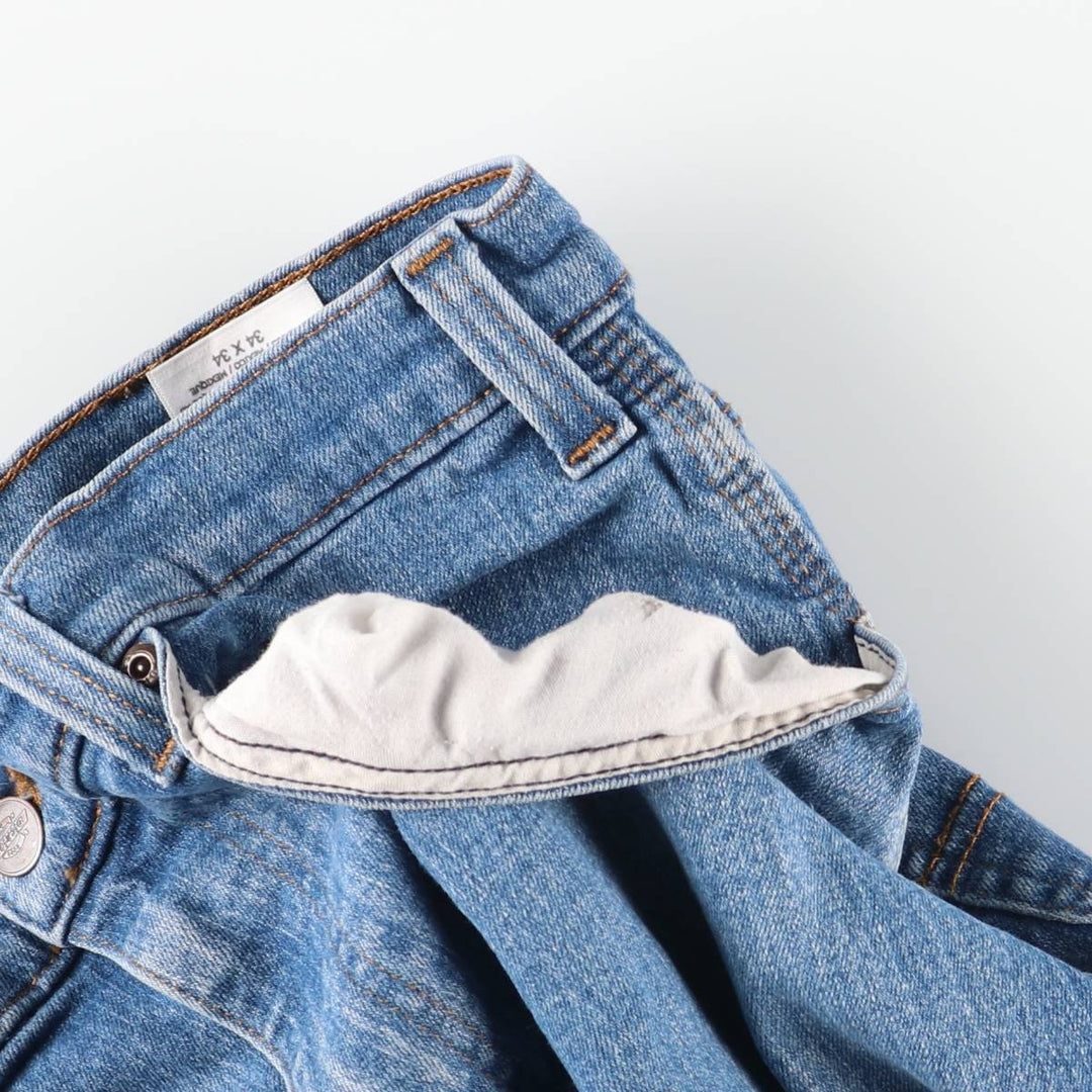 Dickies denim painter pants for men, equivalent to w36 cotton blue type Vintage Second Hand