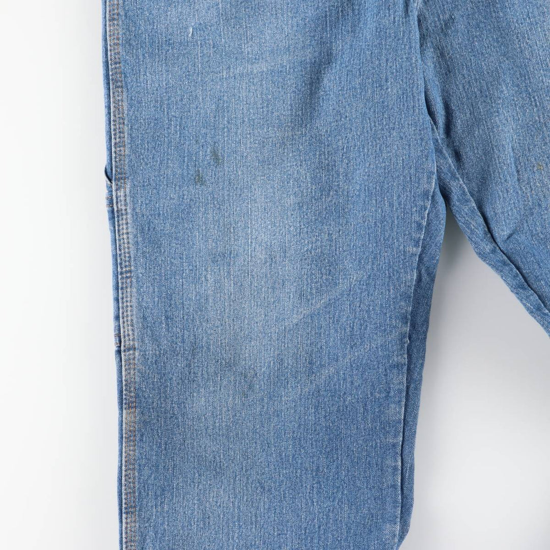 Dickies denim painter pants for men, equivalent to w36 cotton blue type Vintage Second Hand