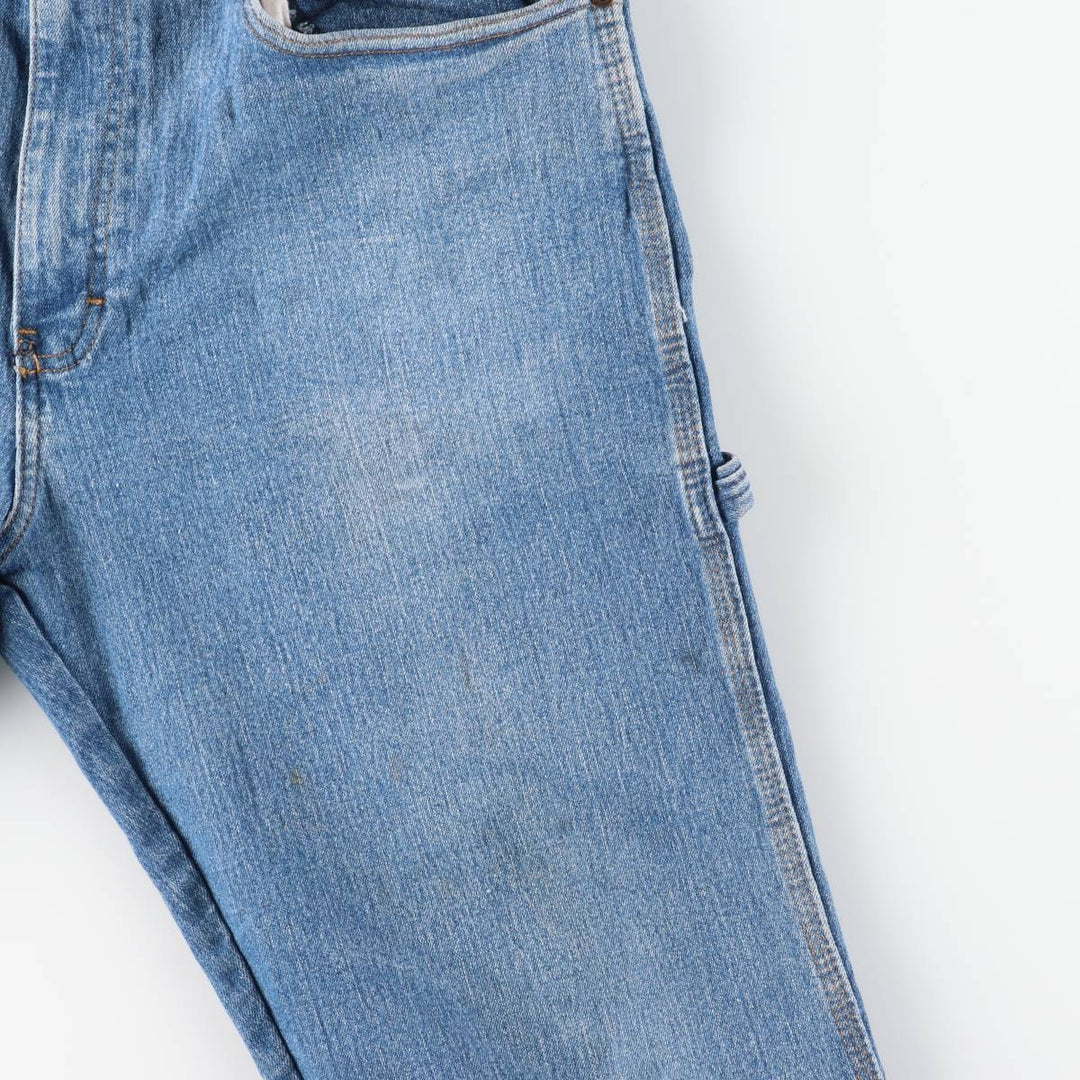 Dickies denim painter pants for men, equivalent to w36 cotton blue type Vintage Second Hand