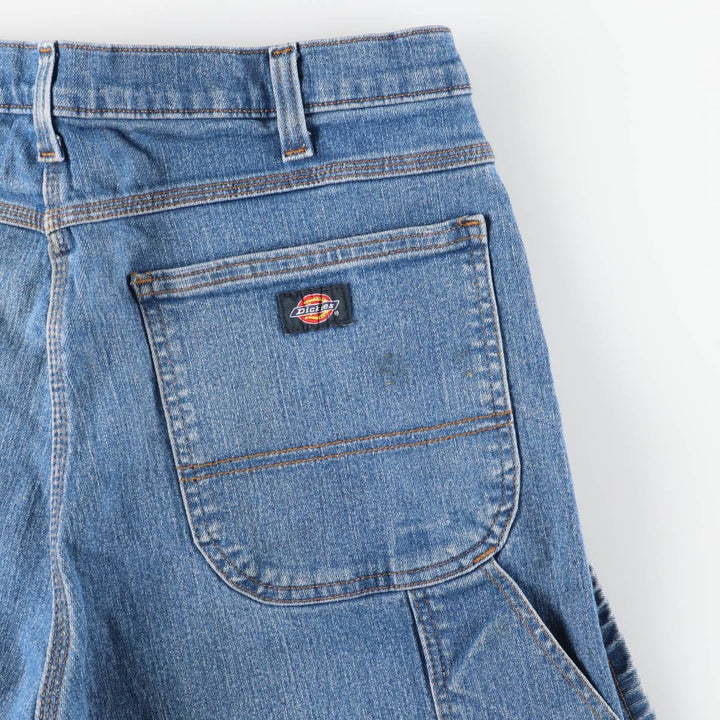 Dickies denim painter pants for men, equivalent to w36 cotton blue type Vintage Second Hand