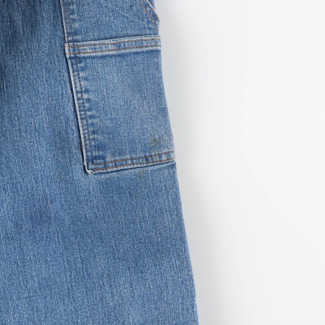 Dickies denim painter pants for men, equivalent to w36 cotton blue type Vintage Second Hand