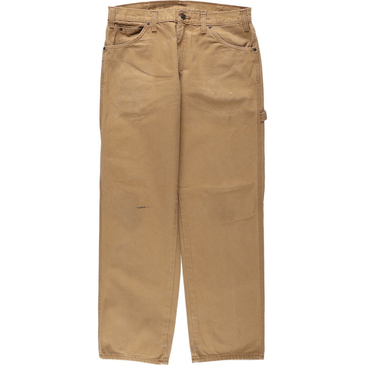 Dickies Duck Painter Pants Men's W34 equivalent cotton Camel type Vintage Second Hand