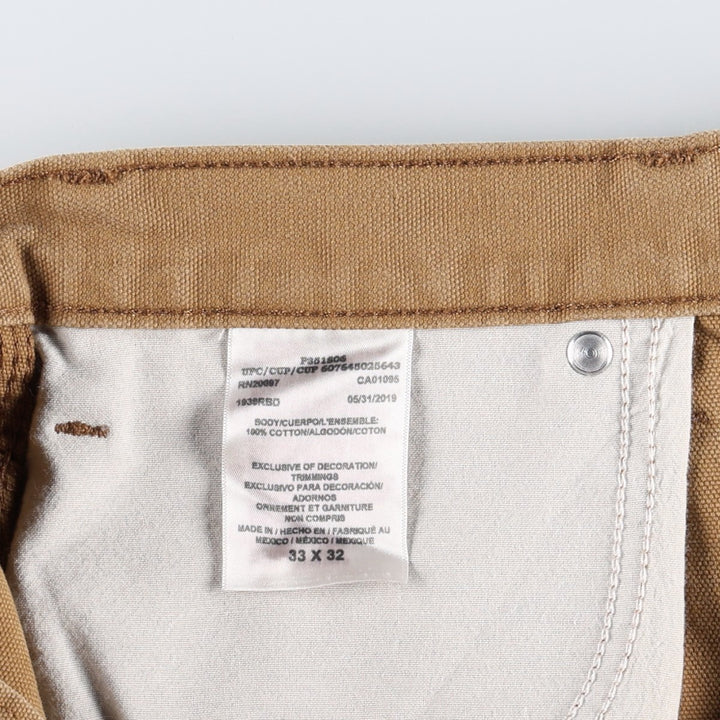 Dickies Duck Painter Pants Men's W34 equivalent cotton Camel type Vintage Second Hand
