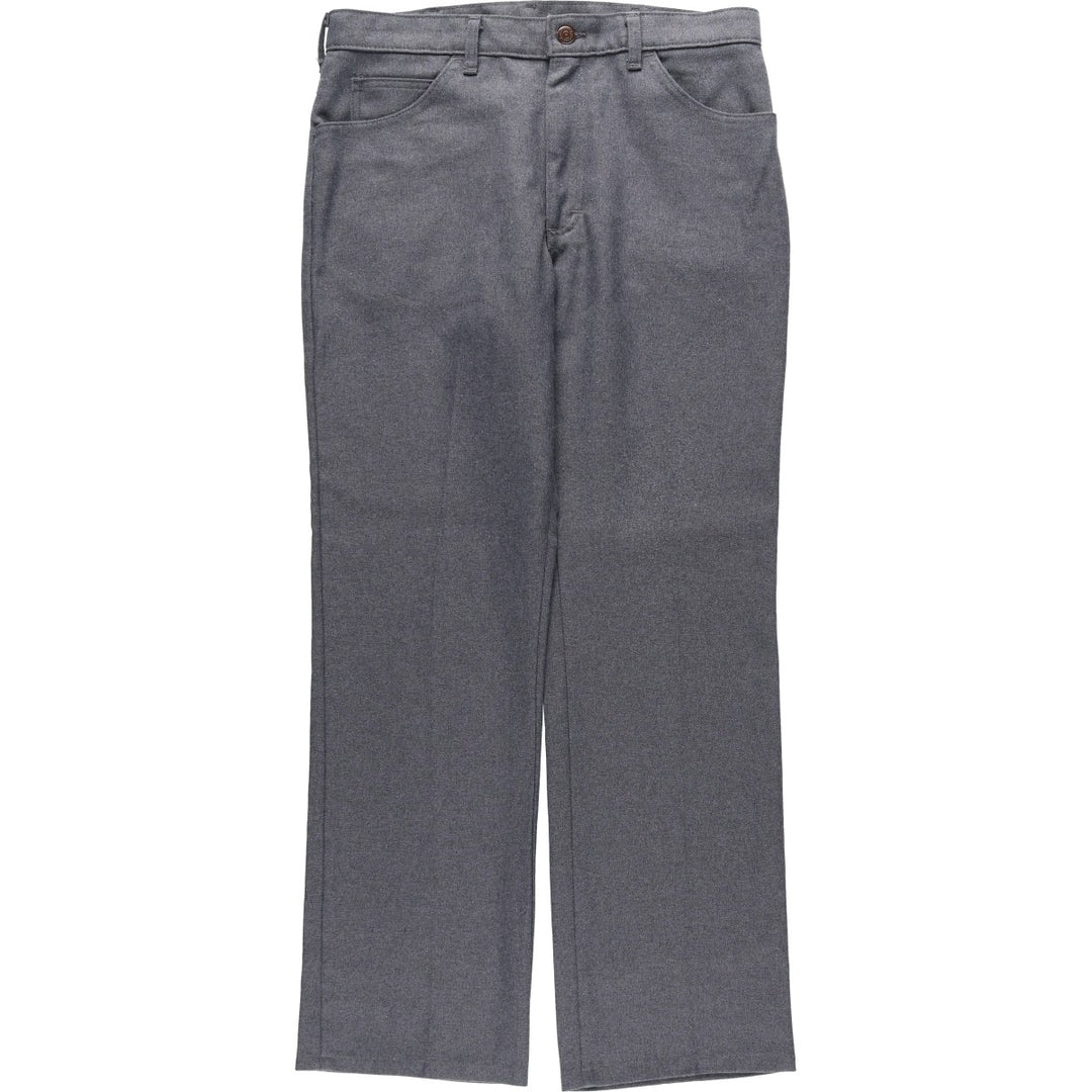 Lee men's flare pants, equivalent to size W34, vintage. unclear gray type Vintage Second Hand