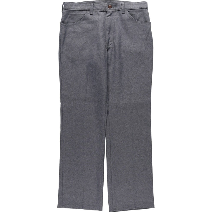 Lee men's flare pants, equivalent to size W34, vintage. unclear gray type Vintage Second Hand