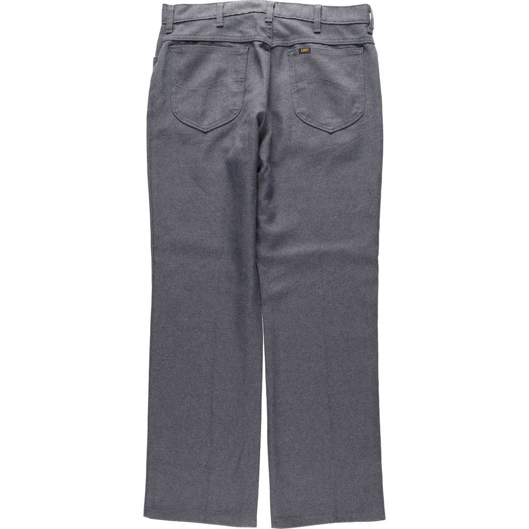 Lee men's flare pants, equivalent to size W34, vintage. unclear gray type Vintage Second Hand