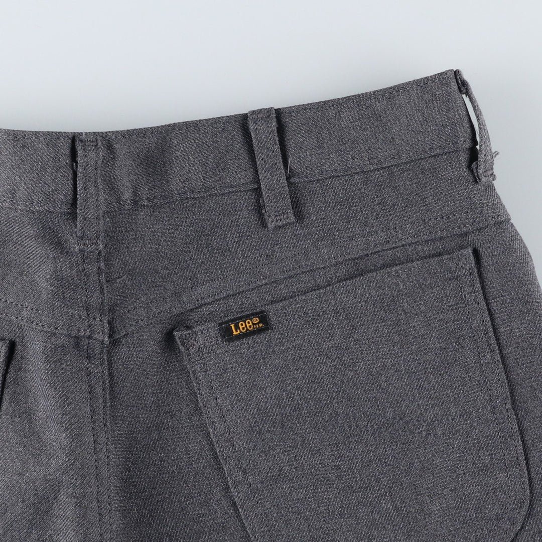 Lee men's flare pants, equivalent to size W34, vintage. unclear gray type Vintage Second Hand
