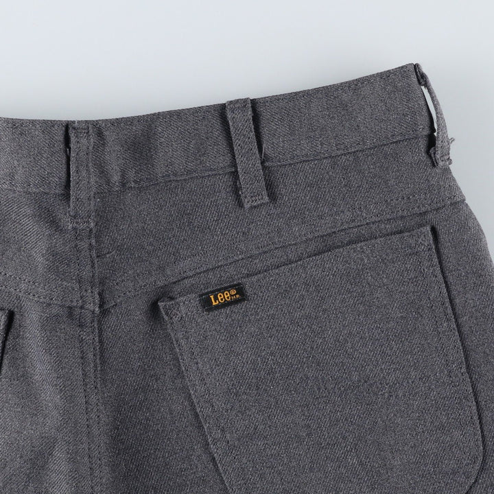Lee men's flare pants, equivalent to size W34, vintage. unclear gray type Vintage Second Hand