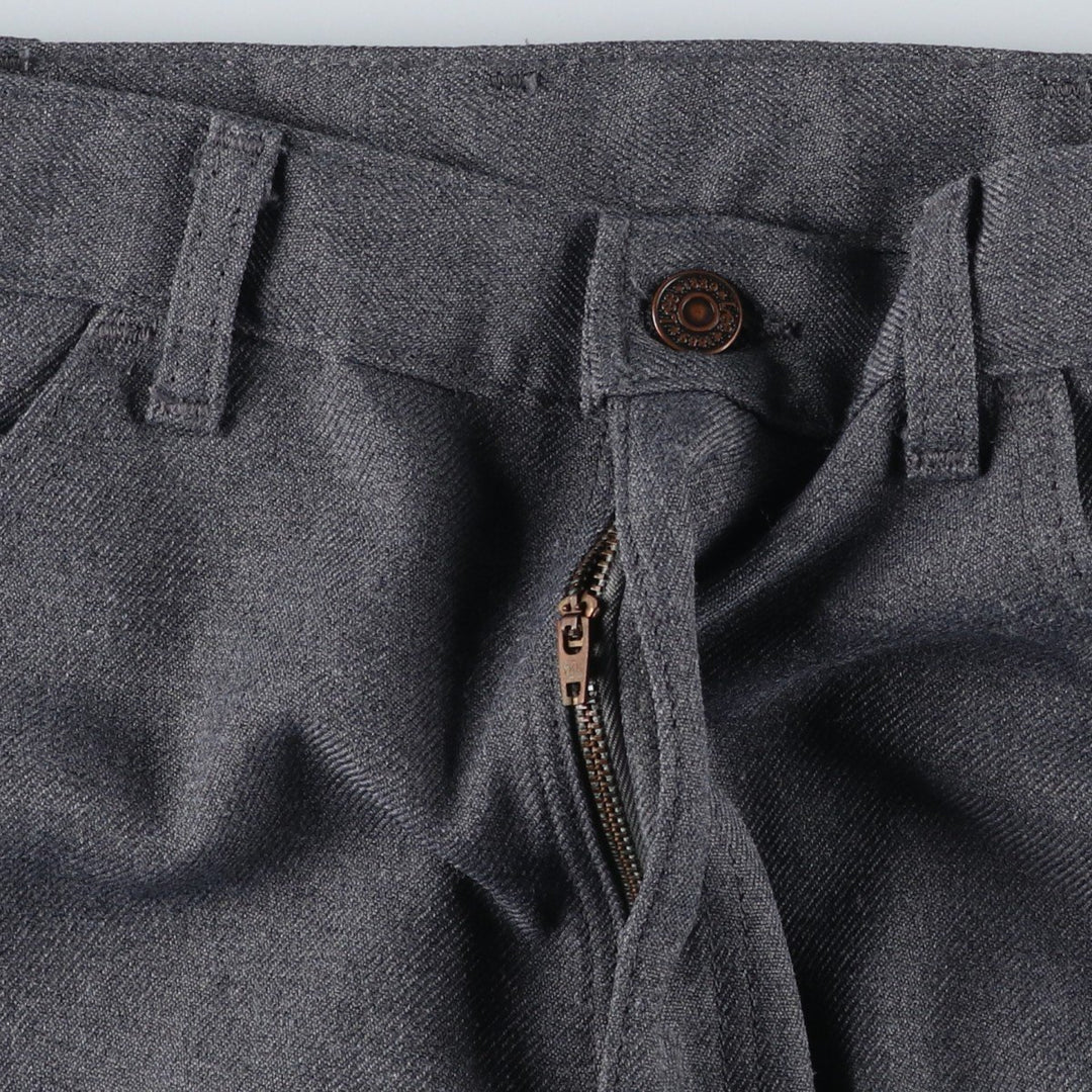 Lee men's flare pants, equivalent to size W34, vintage. unclear gray type Vintage Second Hand