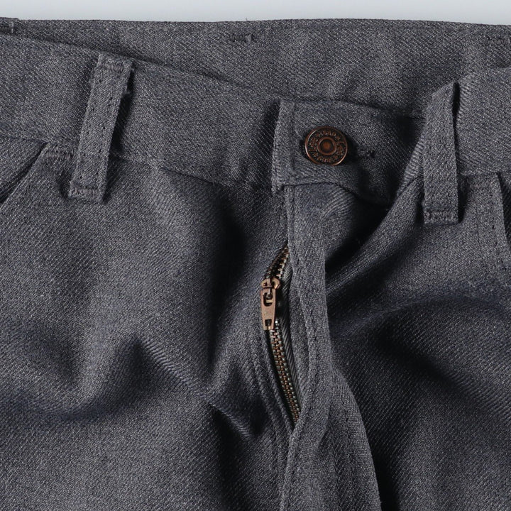 Lee men's flare pants, equivalent to size W34, vintage. unclear gray type Vintage Second Hand