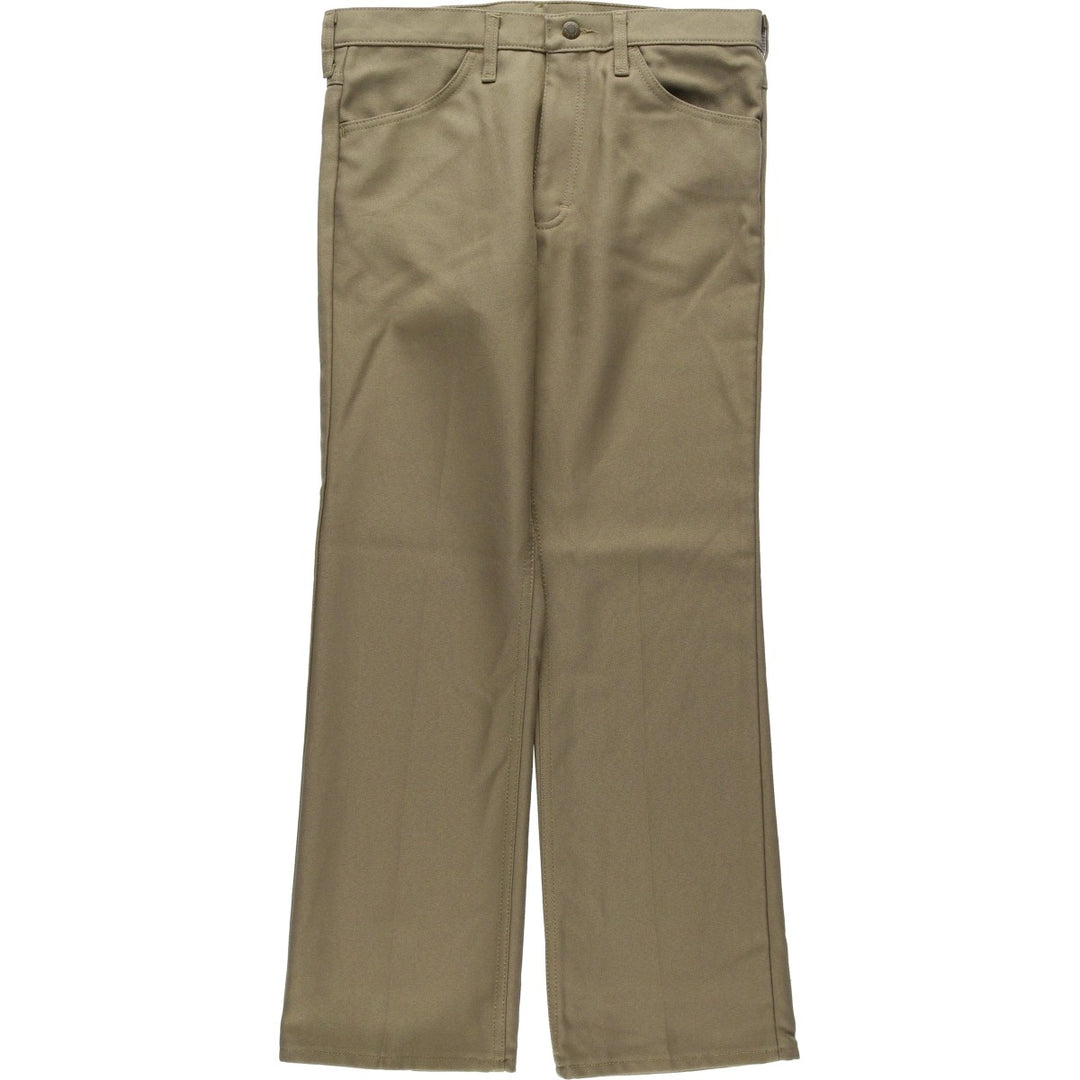 90s-00'S Wrangler Dress Jeans Slacks Pants Men's W33 Vintage polyester brown type Vintage Second Hand