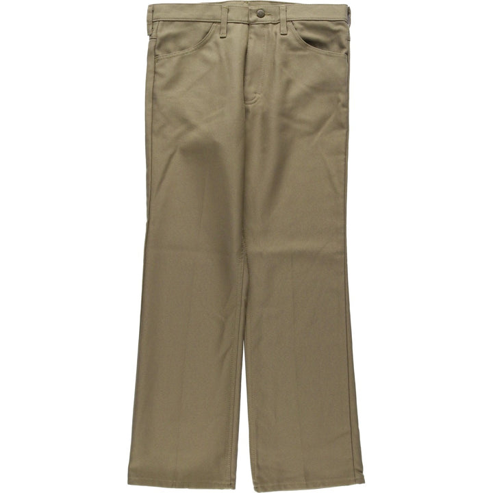 90s-00'S Wrangler Dress Jeans Slacks Pants Men's W33 Vintage polyester brown type Vintage Second Hand
