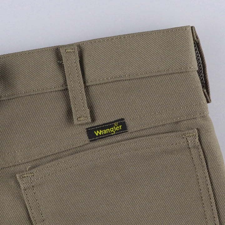 90s-00'S Wrangler Dress Jeans Slacks Pants Men's W33 Vintage polyester brown type Vintage Second Hand
