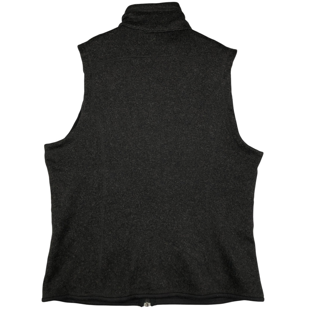 Patagonia Better Sweater 25886FA17 Fleece Vest, Men's Size Medium polyester Charcoal Vintage Second Hand