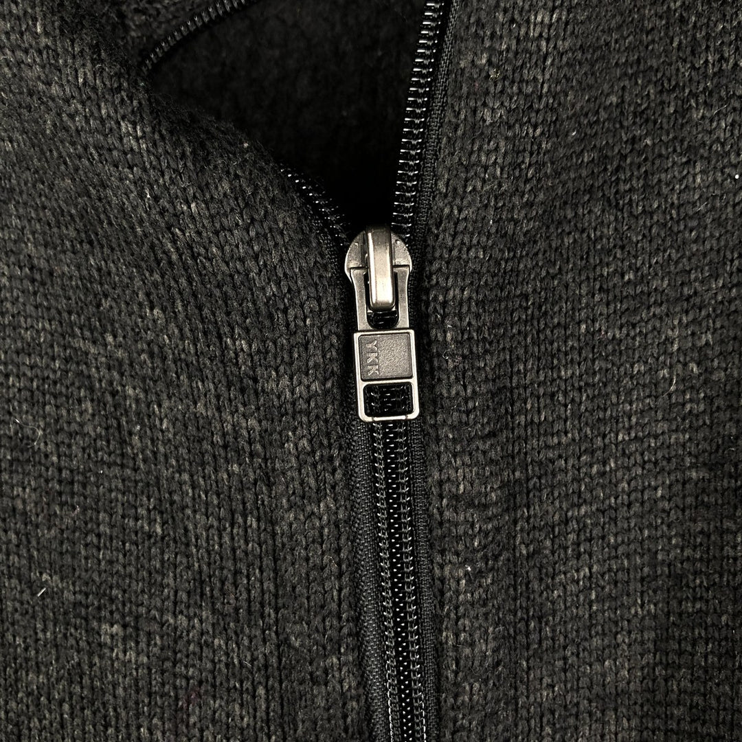 Patagonia Better Sweater 25886FA17 Fleece Vest, Men's Size Medium polyester Charcoal Vintage Second Hand