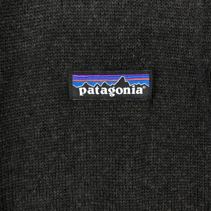 Patagonia Better Sweater 25886FA17 Fleece Vest, Men's Size Medium polyester Charcoal Vintage Second Hand