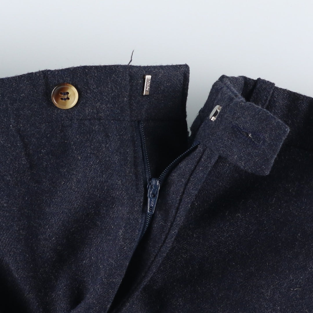 RPM Wool Pants Slacks, Made in USA, Men's, Size W31 unclear navy blue type Vintage Second Hand
