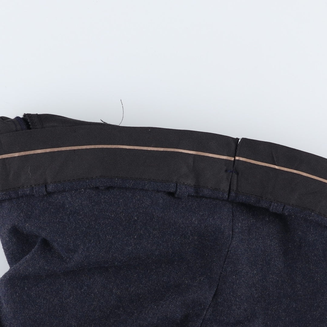 RPM Wool Pants Slacks, Made in USA, Men's, Size W31 unclear navy blue type Vintage Second Hand