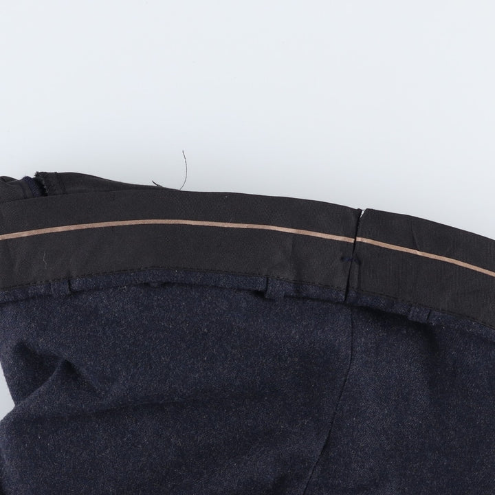 RPM Wool Pants Slacks, Made in USA, Men's, Size W31 unclear navy blue type Vintage Second Hand