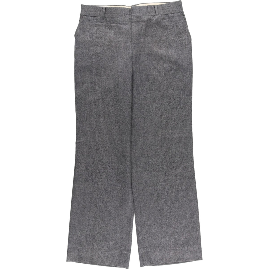 Vintage 70s-80'S Men's Slacks, Size W32 unclear gray type Vintage Second Hand
