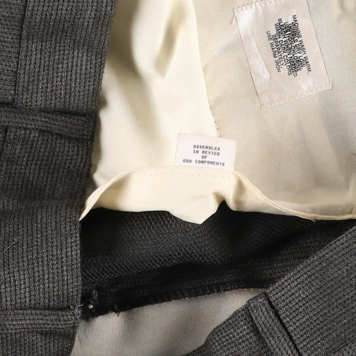 NINO CERRUTI Three-pleat Slacks, Men's Size 34 polyester gray type Vintage Second Hand