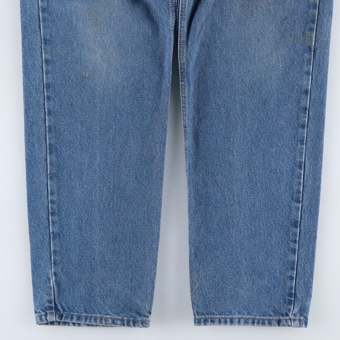 Carhartt Relaxed Fit Tapered Denim Pants for Men, W35 cotton blue type Vintage Second Hand