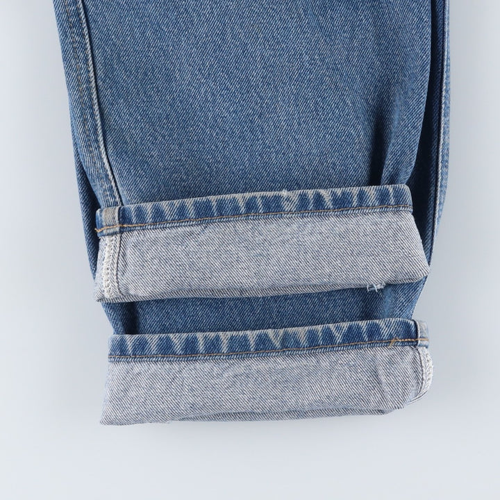 Carhartt Relaxed Fit Tapered Denim Pants for Men, W35 cotton blue type Vintage Second Hand