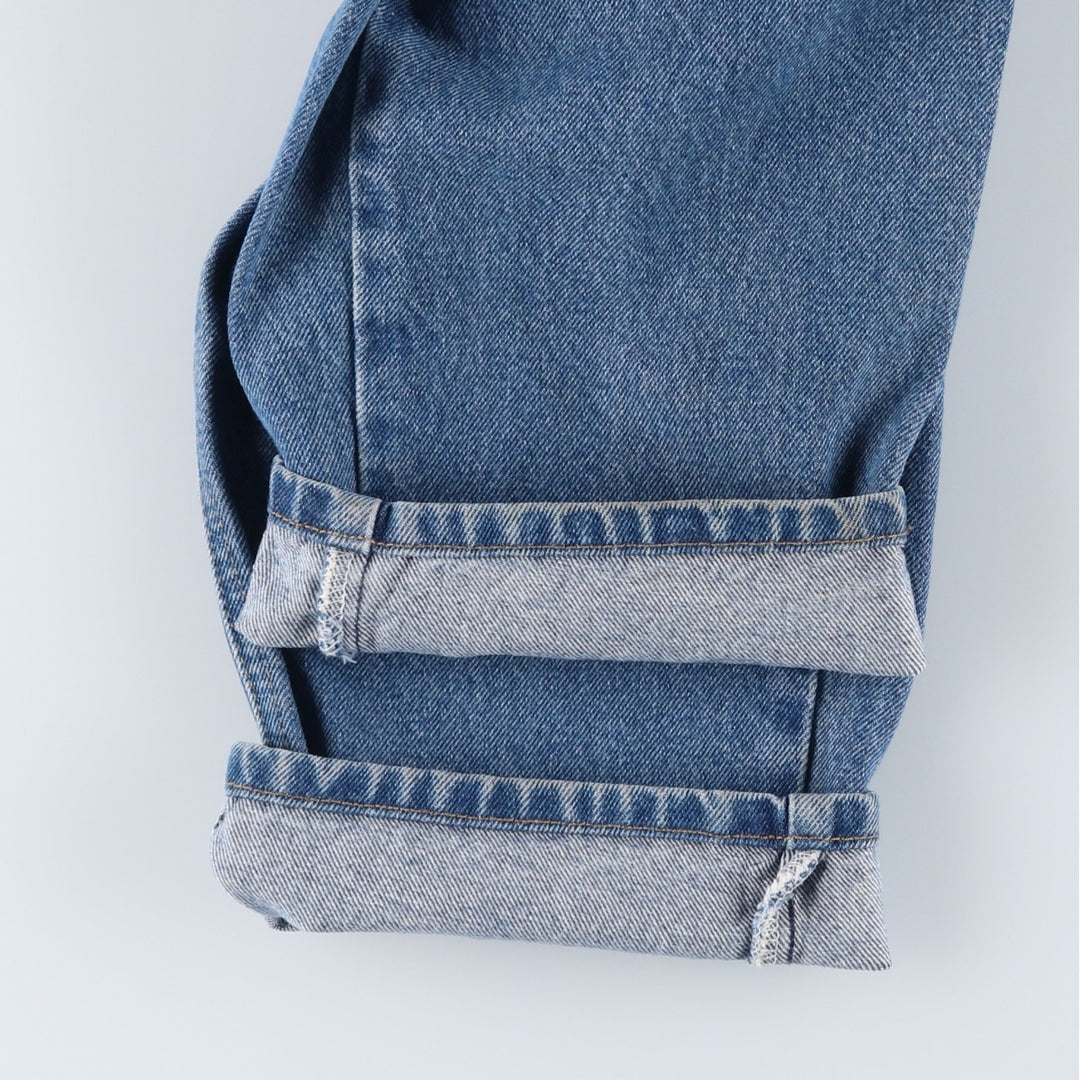 Carhartt Relaxed Fit Tapered Denim Pants for Men, W35 cotton blue type Vintage Second Hand
