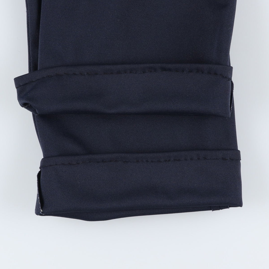 Men's slacks, size W35, zipper fly unclear navy blue type Vintage Second Hand