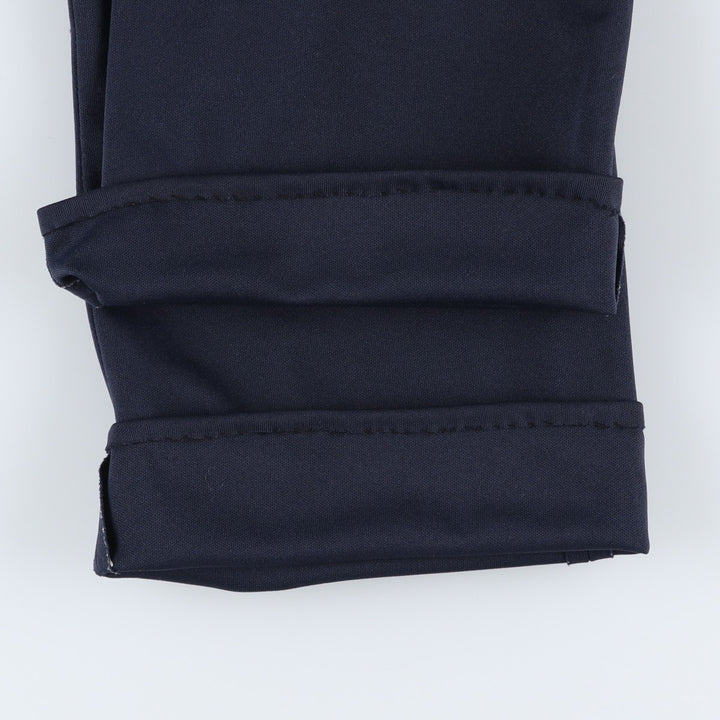 Men's slacks, size W35, zipper fly unclear navy blue type Vintage Second Hand