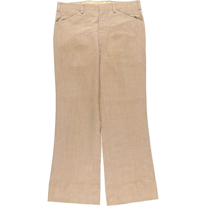 Men's slacks pants, size W34 unclear Beige type Vintage Second Hand