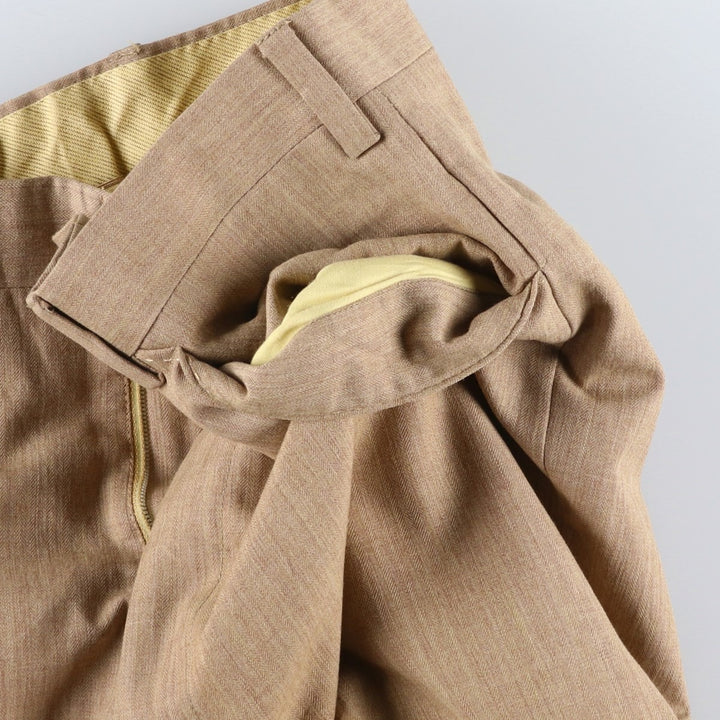 Men's slacks pants, size W34 unclear Beige type Vintage Second Hand