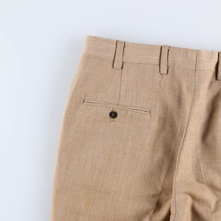 Men's slacks pants, size W34 unclear Beige type Vintage Second Hand