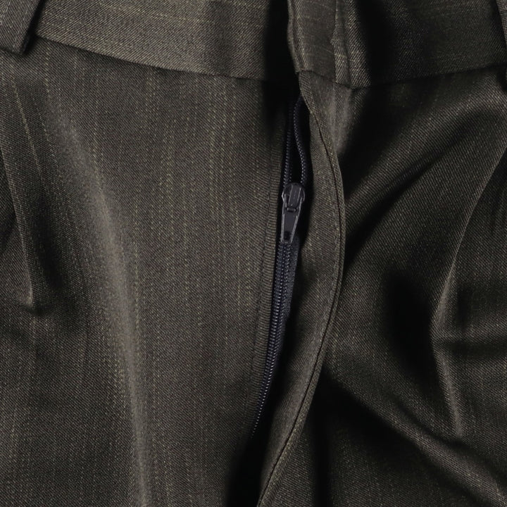 Vintage three-pleat slacks for men, size W31 unclear Charcoal Vintage Second Hand