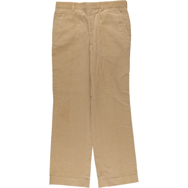 Vintage flared corduroy pants for men, size W34 unclear Beige type Vintage Second Hand