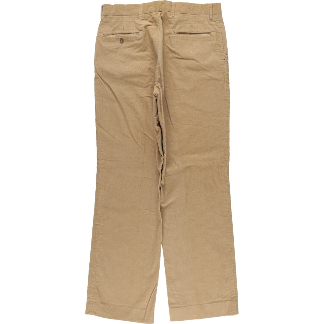 Vintage flared corduroy pants for men, size W34 unclear Beige type Vintage Second Hand