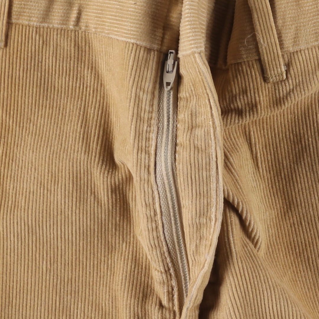 Vintage flared corduroy pants for men, size W34 unclear Beige type Vintage Second Hand