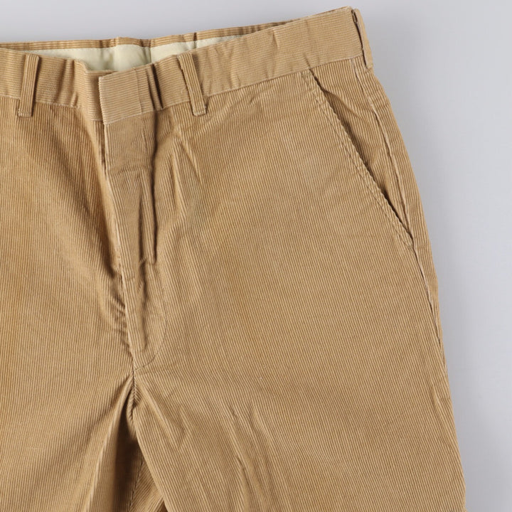 Vintage flared corduroy pants for men, size W34 unclear Beige type Vintage Second Hand