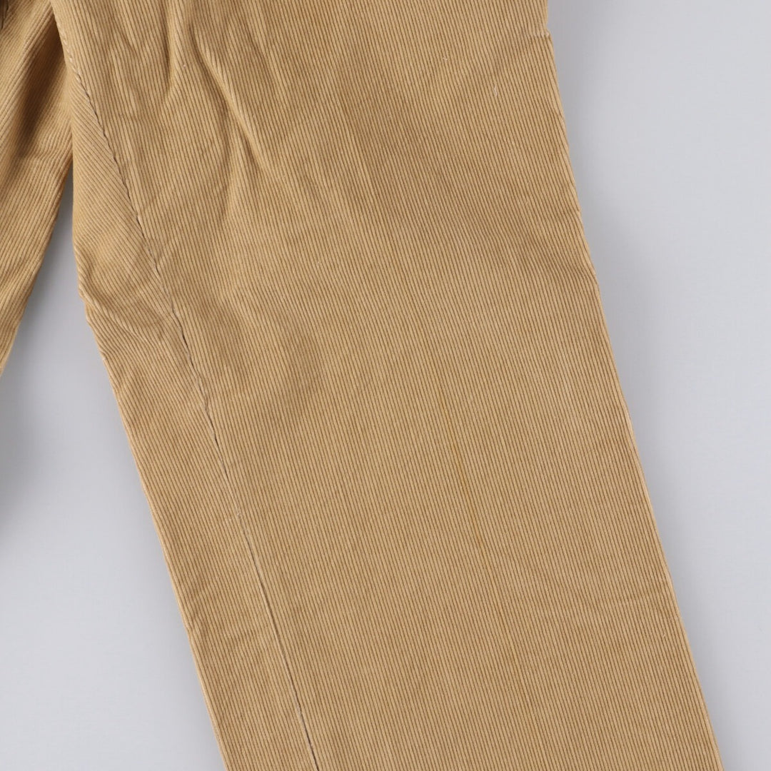 Vintage flared corduroy pants for men, size W34 unclear Beige type Vintage Second Hand